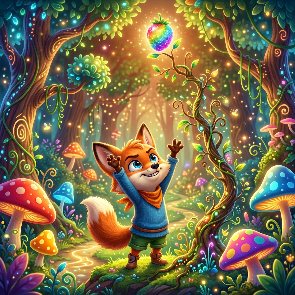The Rainbow Berry Adventure