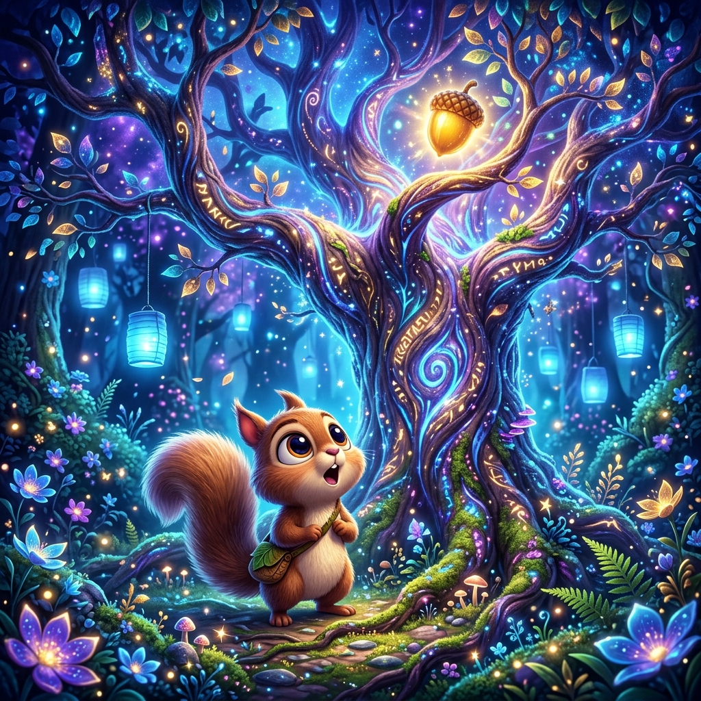The Brave Little Squirrel’s Quest