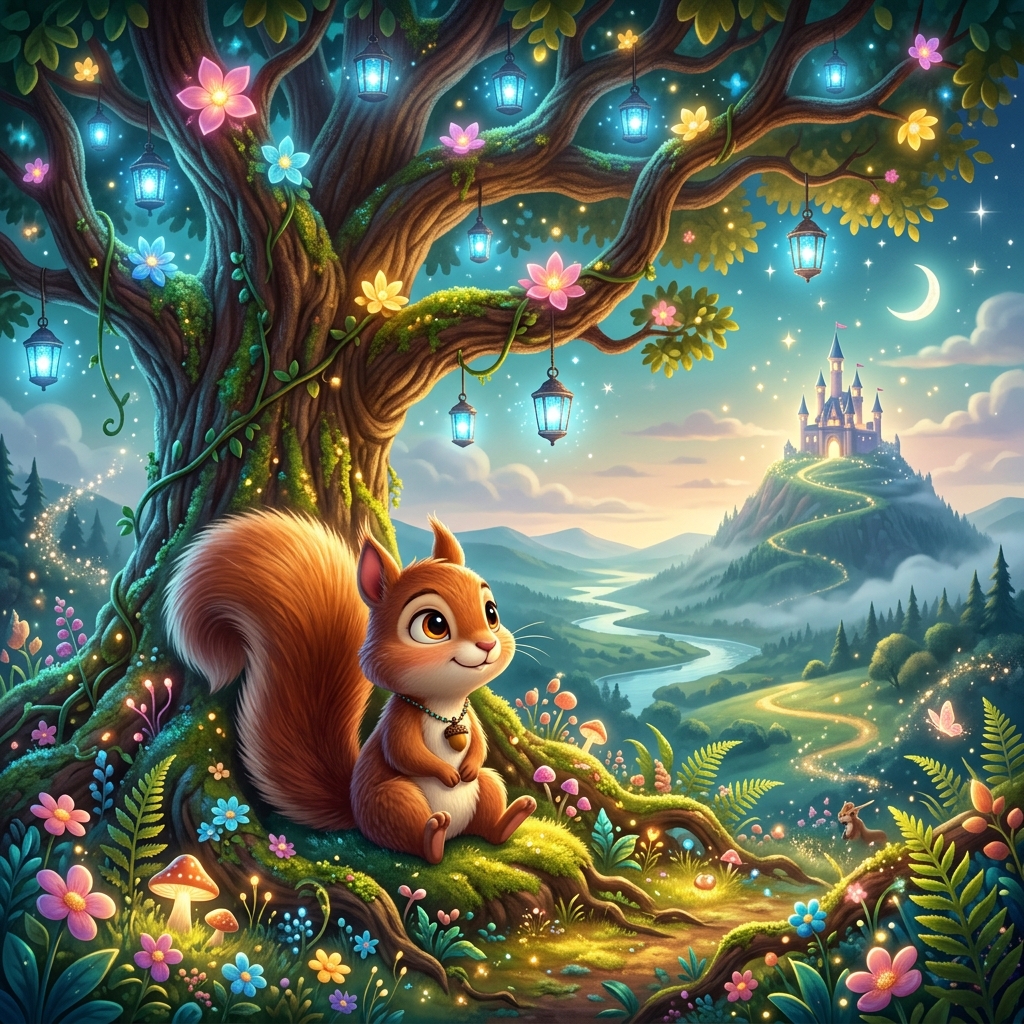 The Brave Little Squirrel’s Quest