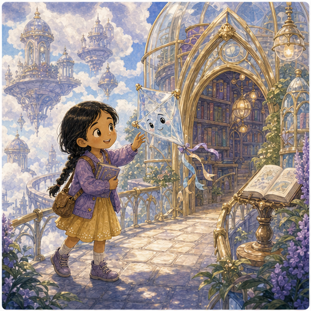 Die Glass Kite Library von Cloud City