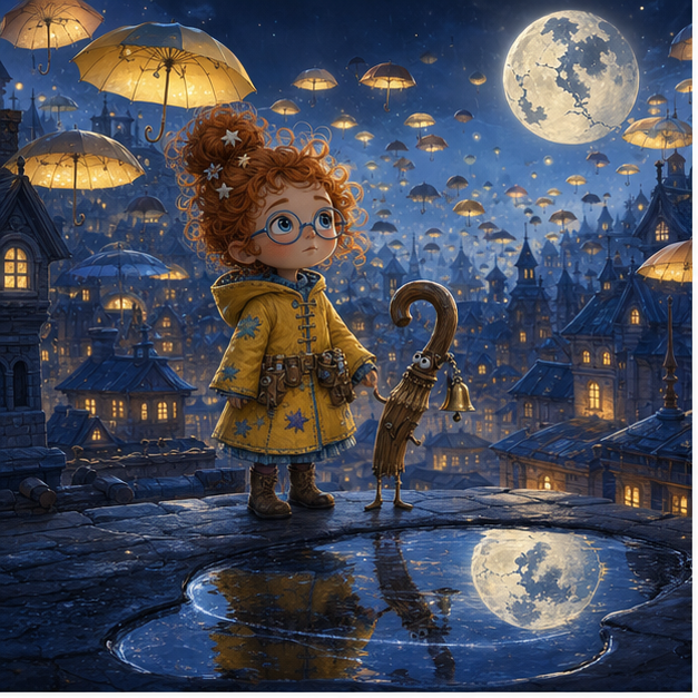 Das Mondheilermädchen aus Umbrella Town